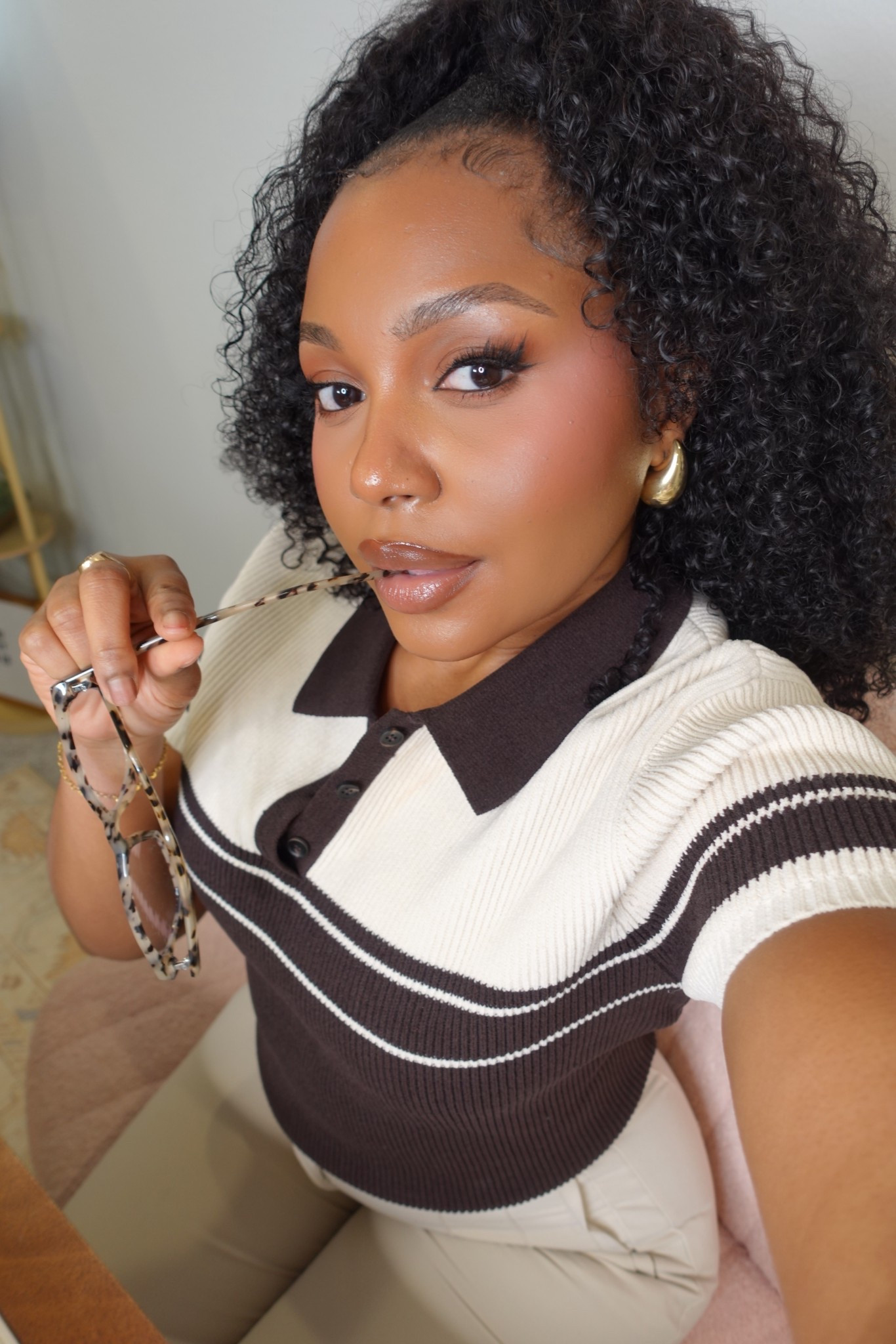 Wearing this collared thick ribbed knit polo. My size sold out and I went up 2 sizes to a large and surprisingly it fit nicely !  

#LTKootd #LTKWorkwear #LTKgrwm