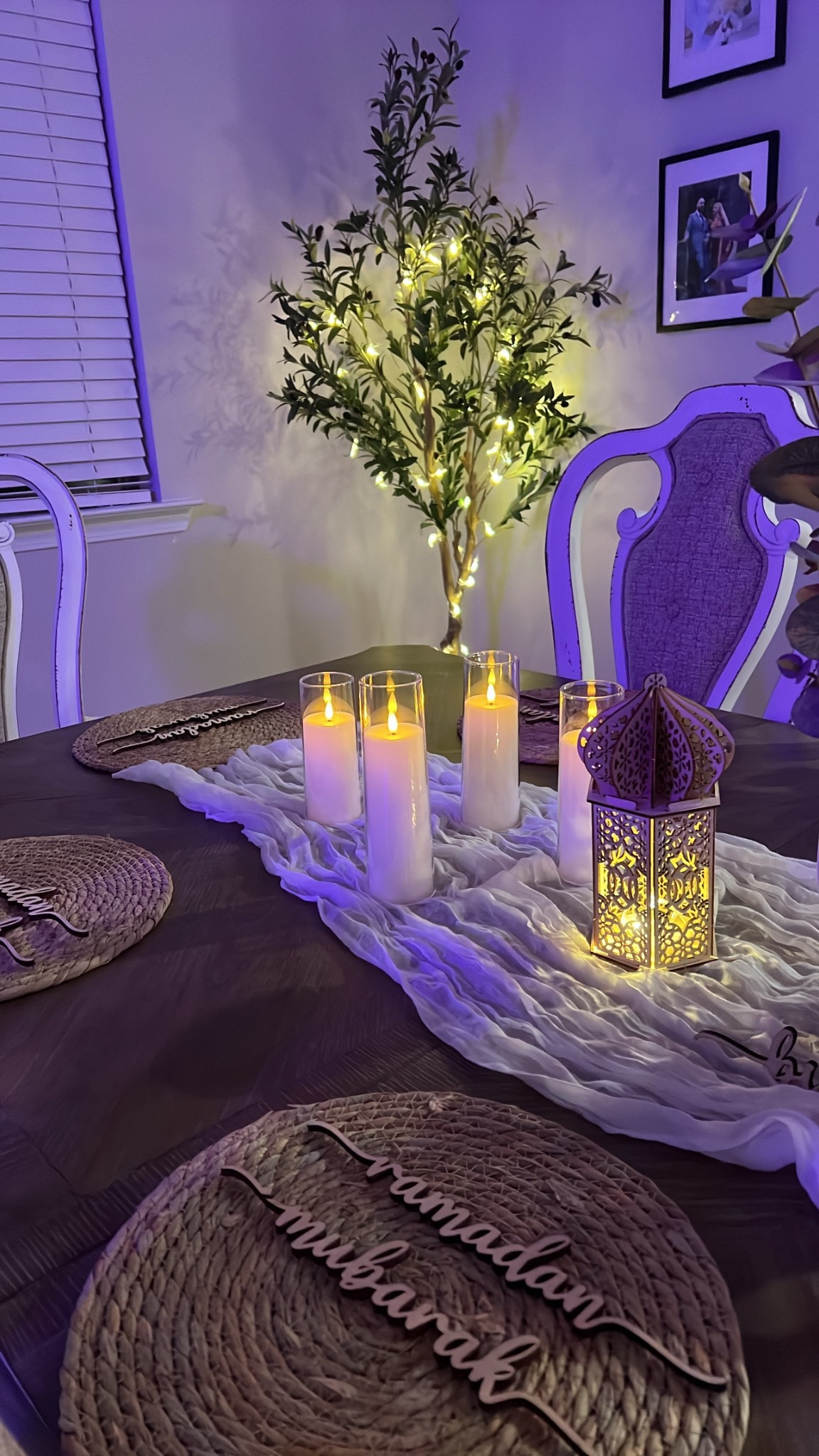 Table setup for Ramadan ✨