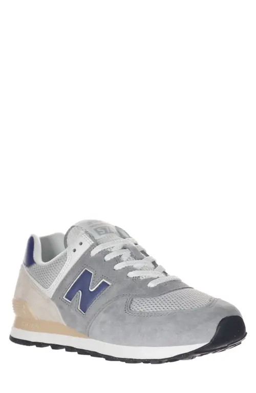 New Balance Gender Inclusive 574 Sneaker in Slate Grey/rain Cloud at Nordstrom | Nordstrom