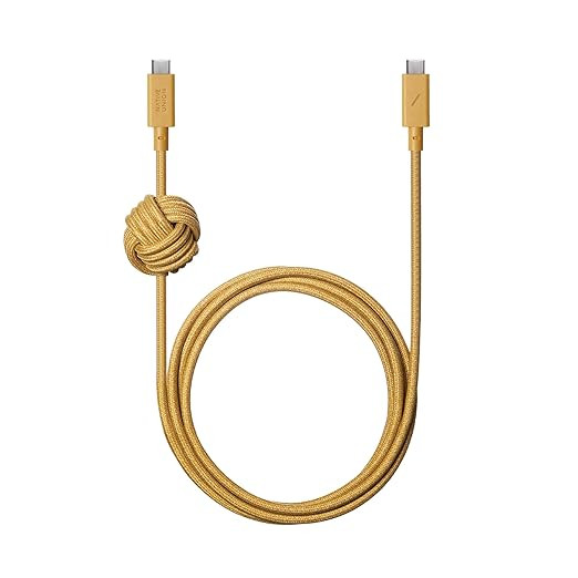 Native Union Anchor Cable 240W – 10ft Reinforced Braided USB-C to USB-C Power Delivery 3.1 Char... | Amazon (US)