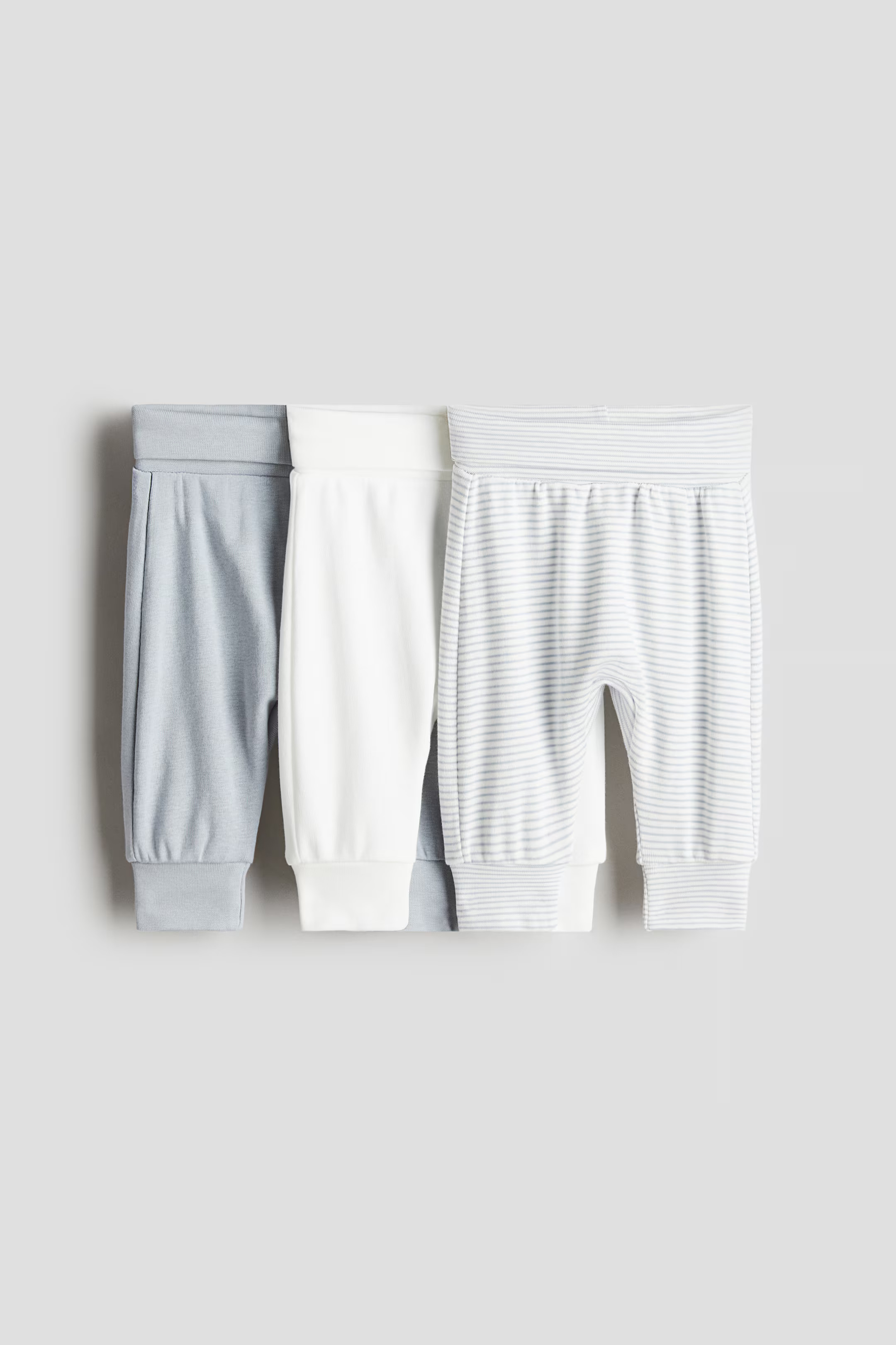 3-pack Foldover-Waist Pants | H&M (US + CA)