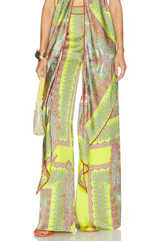 Alexis Triest Pant in Yellow | FWRD 