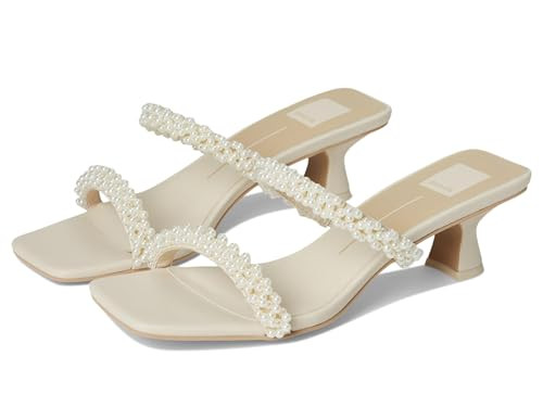 Dolce Vita Women's Boni Heel, Pearl Vanilla, 6 | Amazon (US)