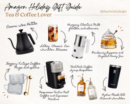 Amazon Holiday Gift Guide for the Tea & Coffee Lover! 

#LTKGiftGuide #LTKHoliday #LTKhome
