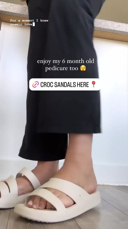 Croc sandals 

#LTKFindsUnder100 #LTKSeasonal #LTKShoeCrush