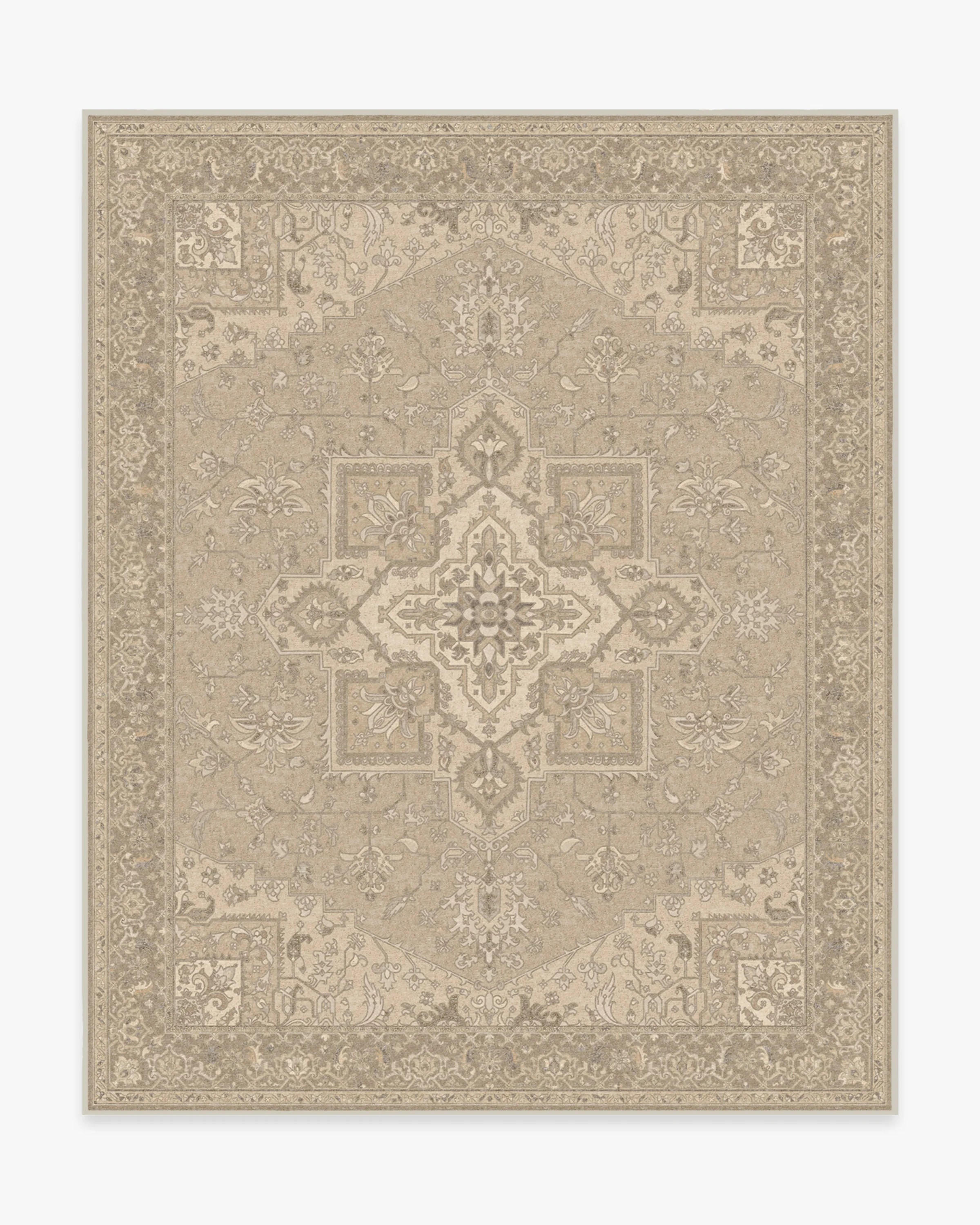 Maral Heriz Creme Rug | Ruggable