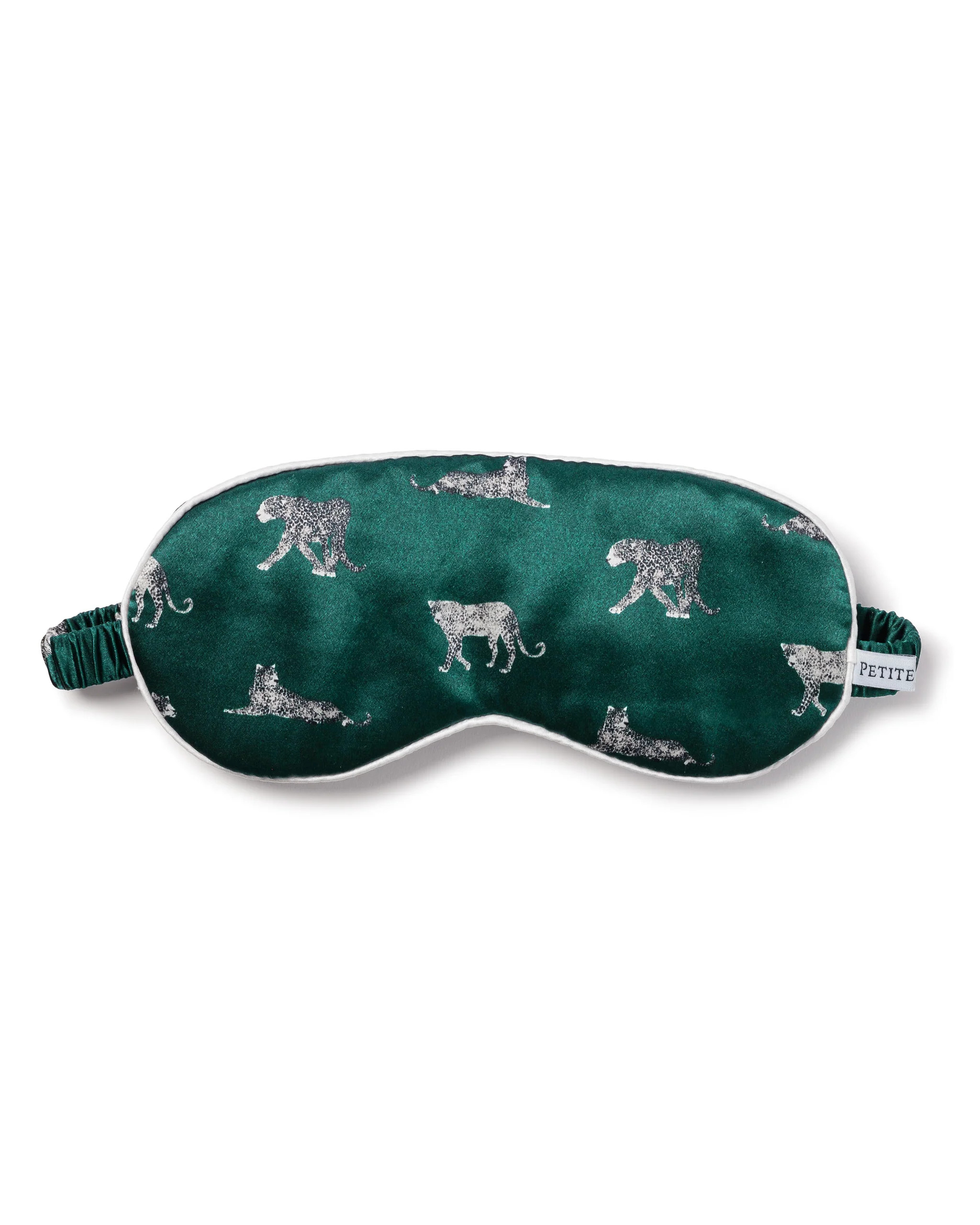 Adult's Silk Sleep Mask in Panthère de Luxe | Petite Plume