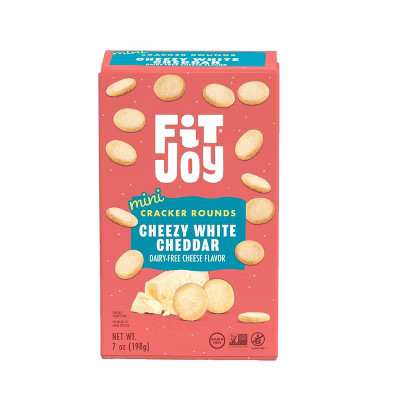 FitJoy Grain Free Cheezy White Cheddar Mini Crackers - 7oz | Target