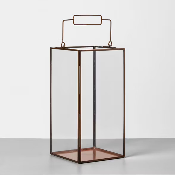 Square Lantern Copper - Hearth & Hand™ with Magnolia | Target