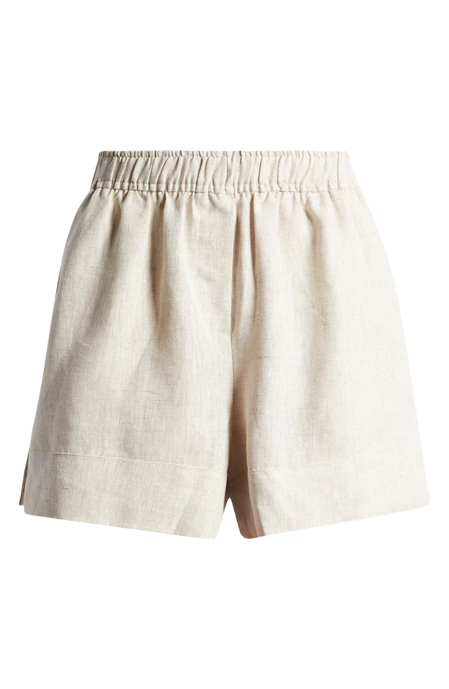 Reformation Linen Pull-On Shorts | Nordstrom | Nordstrom