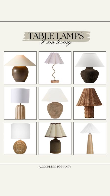 Lamps I am loving!

table lamps, mcgee & co lamps, rattan lamp, ceramic lamp, wood lamp, anthropologie lamp, anthropologie home, wayfair finds, wayfair lamp, etsy finds, etsy lamp

#LTKhome