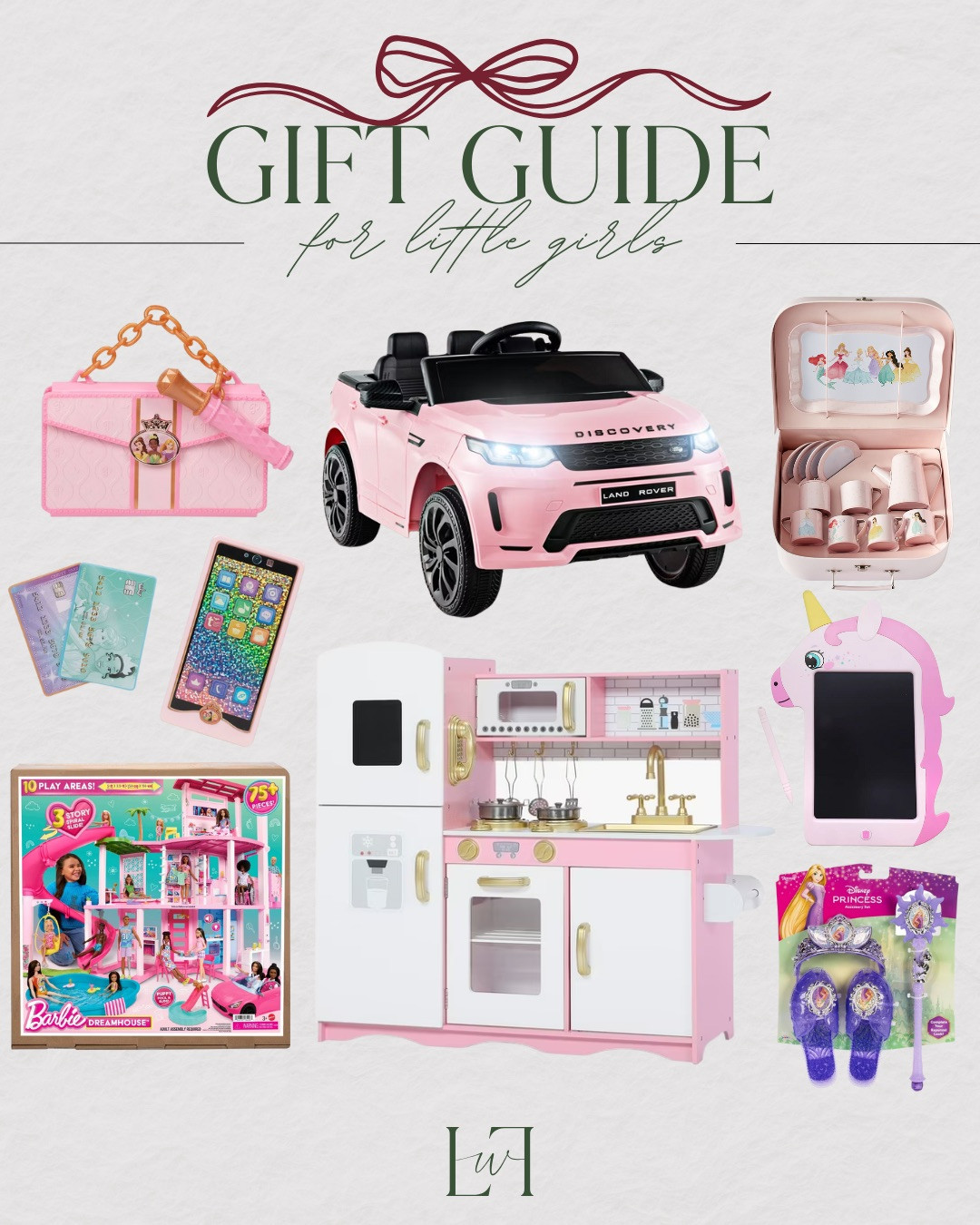 Christmas 2025 gifts the little girls who love pretend play and pink everything 💕 This gift guide is filled with imaginative, creative, and confidence-boosting finds — from play kitchens to mini cars and princess slippers. Great for ages 4–8, and perfect for sparking joy under the tree!

Life with loverly, little girls gift ideas, elementary age girl trending gift finds 

 #LTKGiftGuide #LTKFindsUnder100 #LTKKids