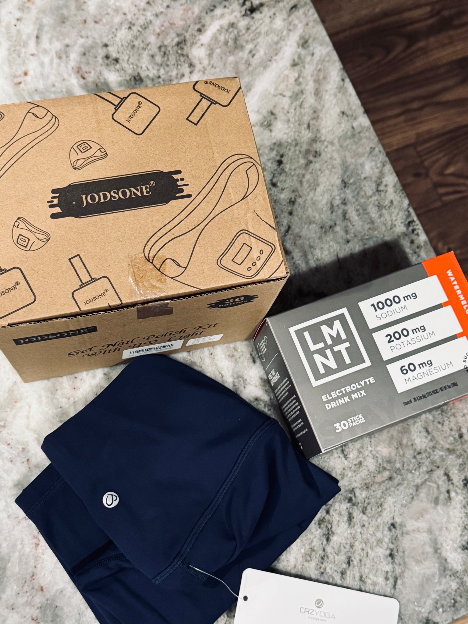 another day, another amazon delivery 😅

electrolytes, lmnt, crz yoga, leggings, lulu dupe, jodsone nail kit, gel nails, gel polish, at home gel kit

#LTKdayinmylife #LTKselfcare #LTKmomlife