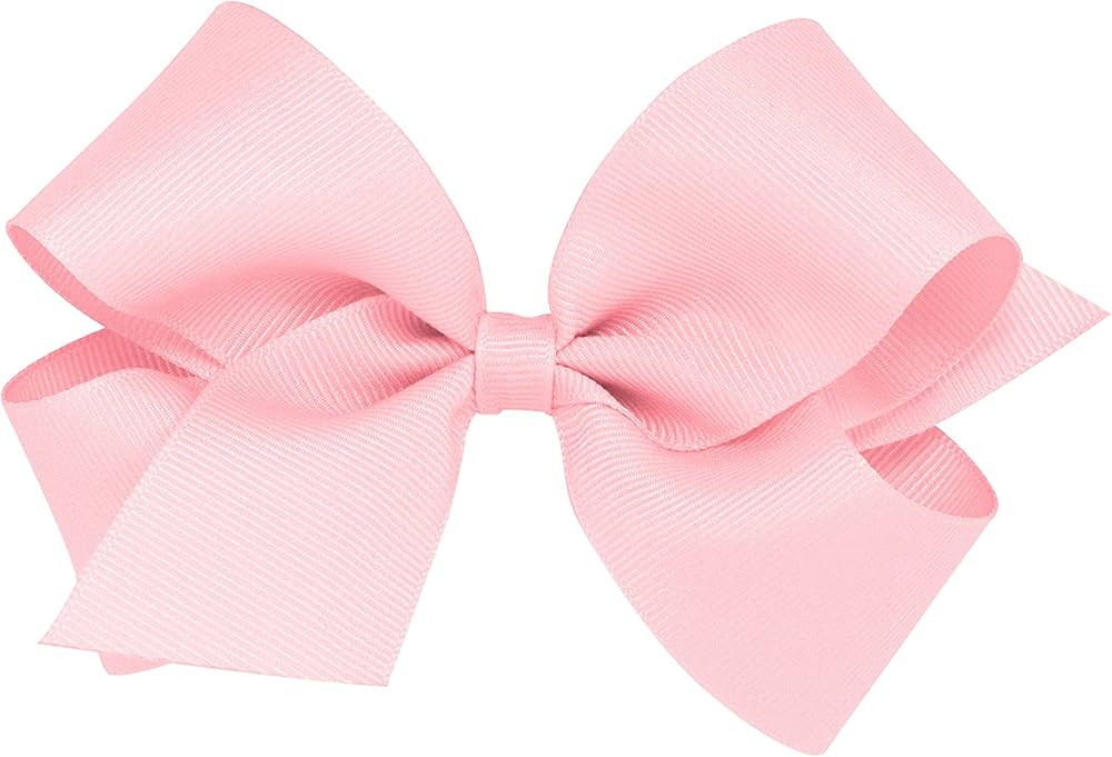 Wee Ones Girls' Classic Grosgrain Hair Bow with Plain Wrap Center on a WeeStay Hair Clip, Handmad... | Amazon (US)