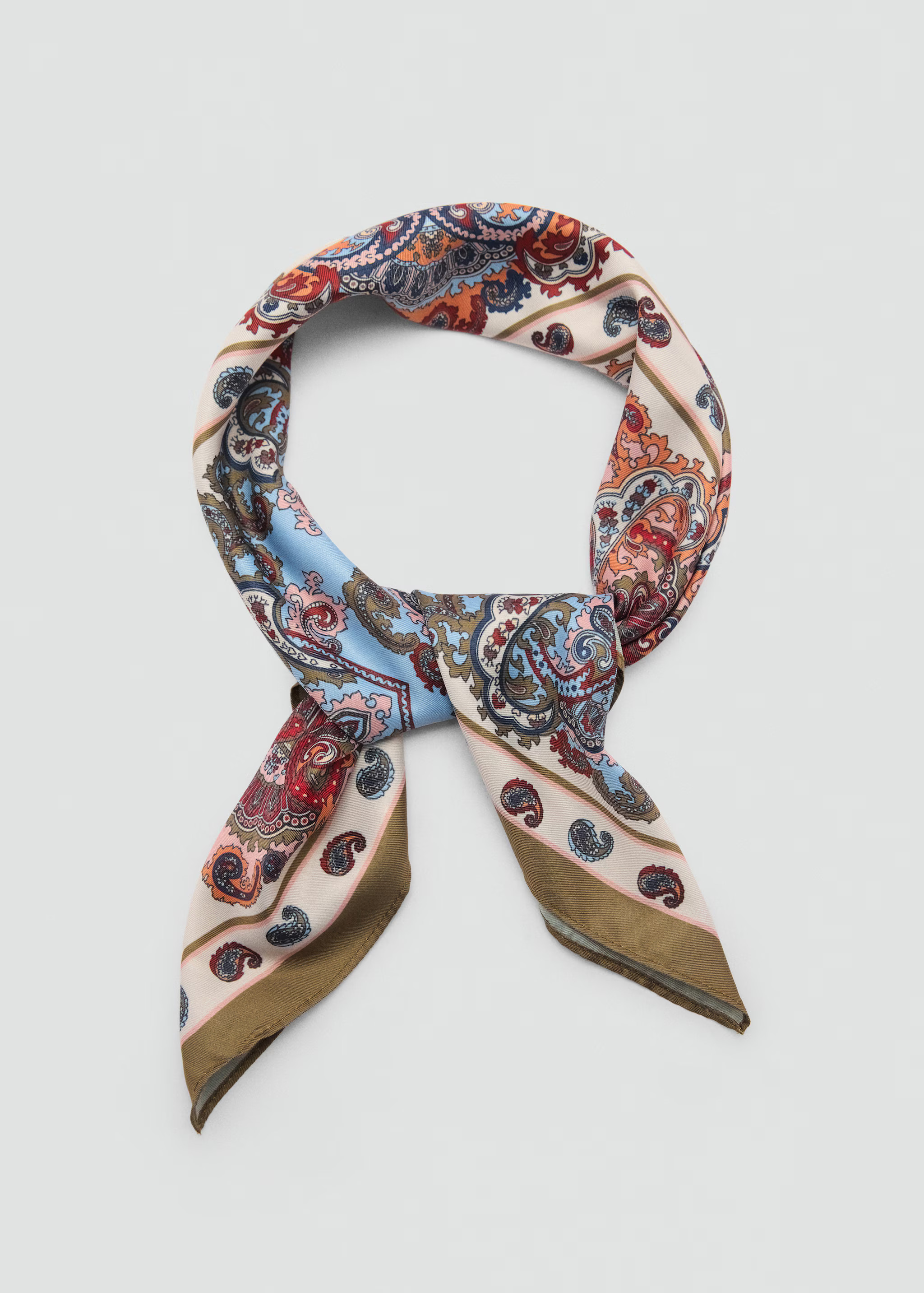 Paisley print scarf - Women | MANGO USA | Mango (US/MX/AU)