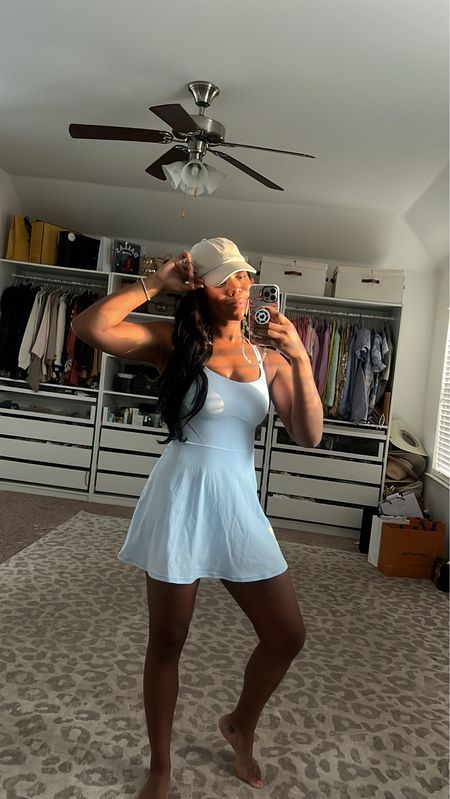 Tennis outfits are trending everywhere and I actually really love it. This dress is SOOOO soft. Wearing a medium 

#LTKSaleAlert #LTKFindsUnder50 #LTKStyleTip