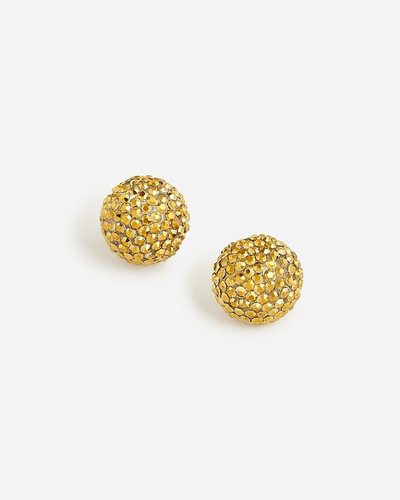 Crystal ball earrings | J. Crew US