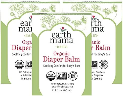 Amazon.com: Organic Diaper Balm by Earth Mama | Safe Calendula Cream to Soothe and Protect Sensit... | Amazon (US)