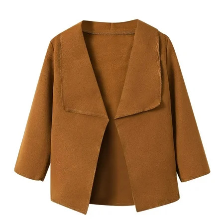 dmqupv Infant Girl Coats Kids Boys Girls Winter Coat Solid Jacket Toddler Windproof Warm Lightweight | Walmart (US)