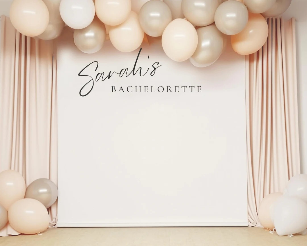 Custom Bachelorette Backdrop. Bachelorette Photo Backdrop. Bachelorette Party Photo Banner. Bach ... | Etsy (US)
