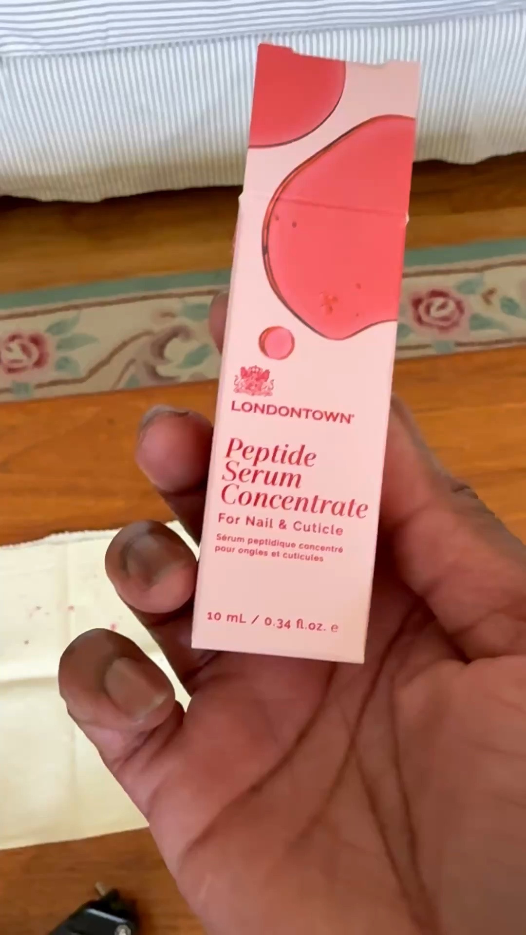 Londontown Peptide Serum seems to be working on my very dry cuticles. I’ve tried other treatments but this one is the only one with noticeable results.  My cuticles aren’t as dry as before so I’ll be continuing to use this.

#LTKBeauty #LTKselfcare #LTKOver40