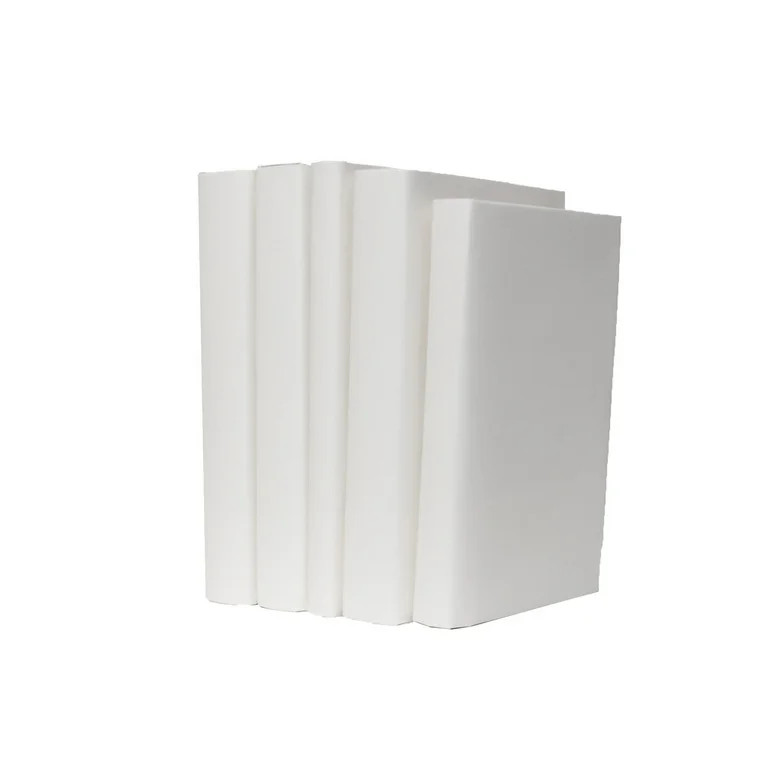 Decorative Books Pen & Willow Off White Paper-Wrapped- Real, eco-friendly, shelf-ready book bundl... | Walmart (US)