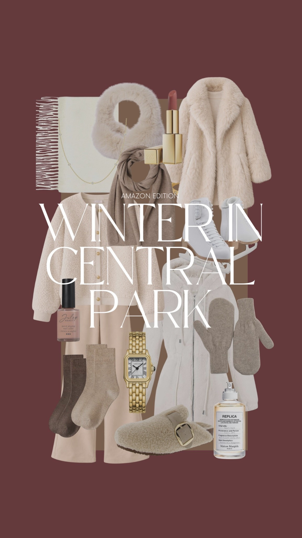 Winter in Central Park vibes. These pieces are what I’d wear walking through snow‑covered paths and cozying up after.

#LTKgrwm #LTKSeasonal #LTKdayinmylife