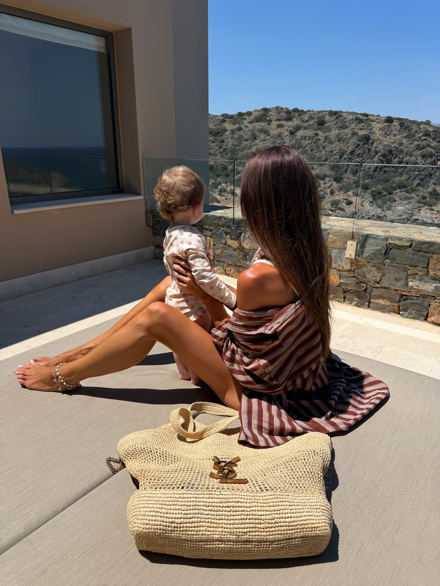 What I wore in Greece, button-down shirt, summer outfit, beach bag, baby girl swimsuit

#LTKSwim #LTKBaby #LTKTravel