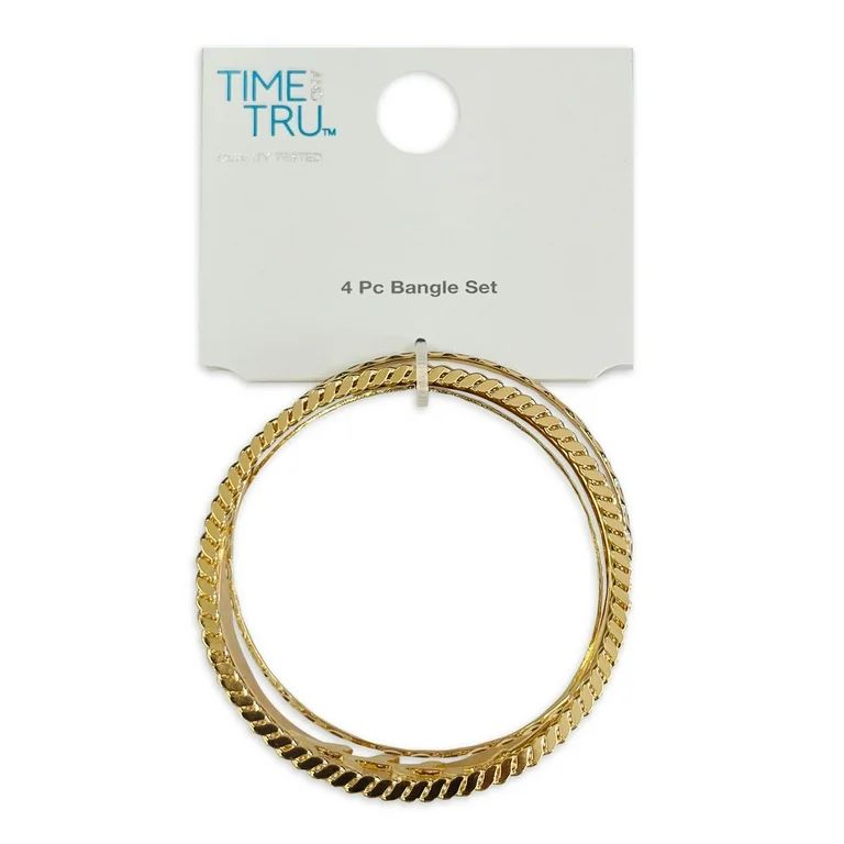 Time and Tru 4pc Leaf Bracelets | Walmart (US)