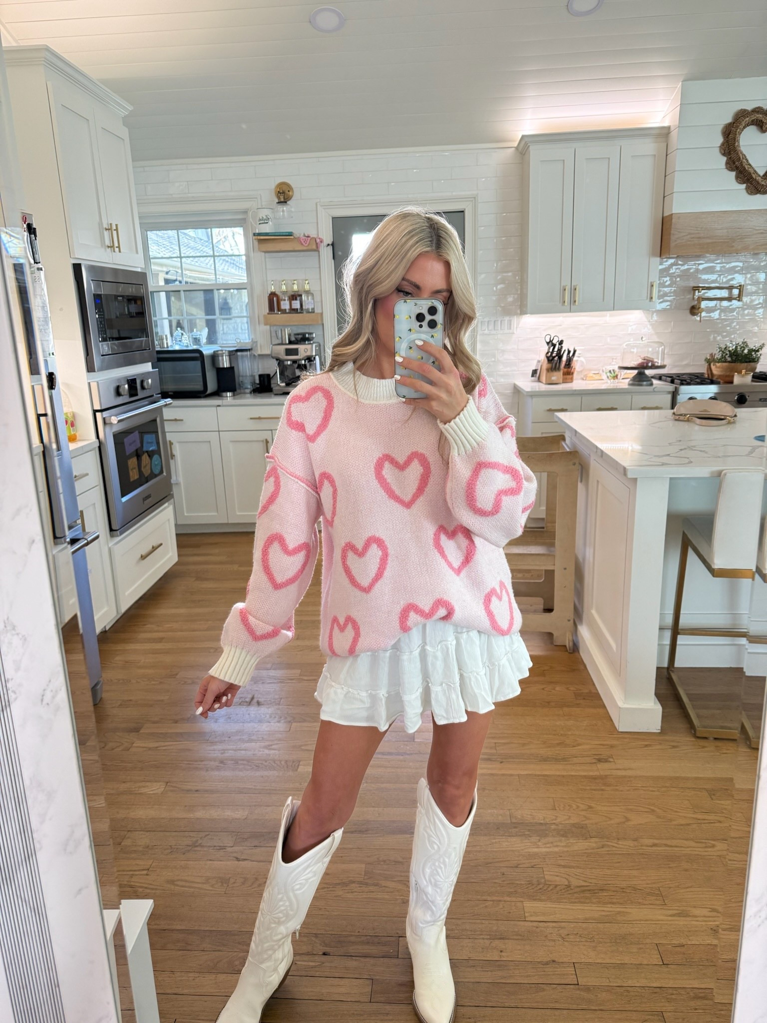 My Valentine's Day outfit!

Amazon, Amazon finds, Amazon valentines outfit, heart sweater, cowboy boots, flowy shorts, bar stools, Mallory Lee Richardson

#LTKSeasonal #LTKFindsUnder100 #LTKFindsUnder50