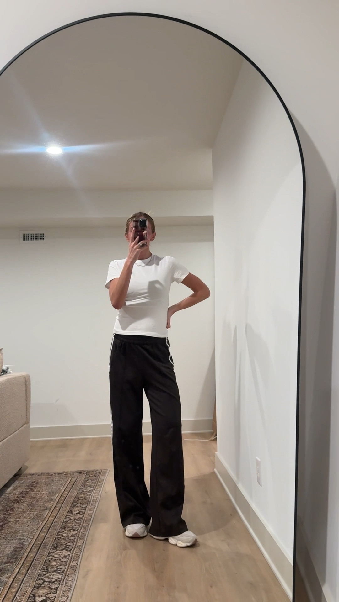 Tall girl friendly an bump friendly track pants! Run bigger! Size small tall

See run tts

#LTKTall #LTKBump #LTKootd