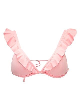 Eberjey &#x26;#124 So Solid Grayson Ruffle Bikini Top | Banana Republic (US)