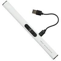 Rechargeable White Electric Lighter | Sweet Water Decor | Sweet Water Decor, LLC