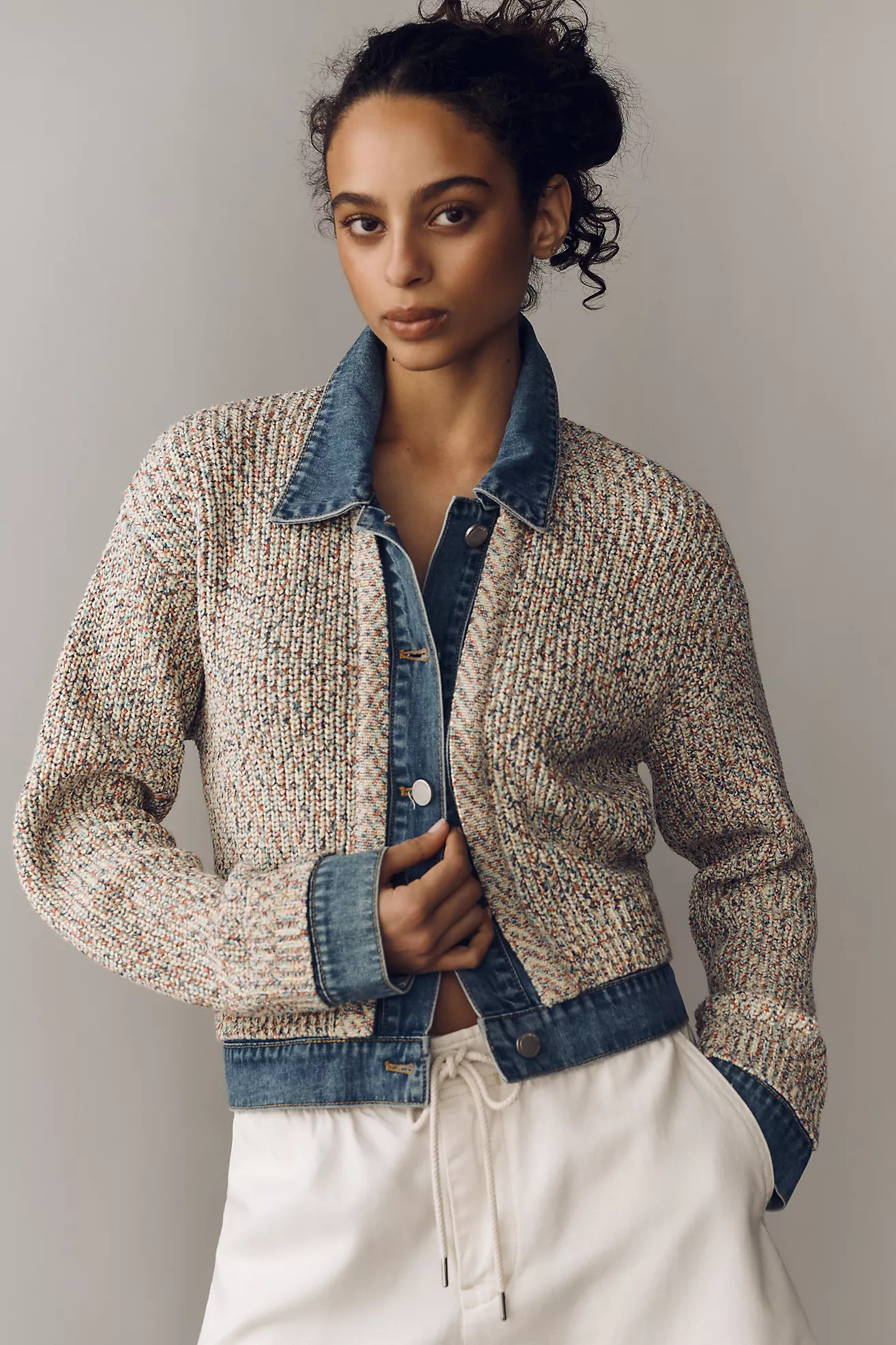 BLANKNYC Bellamy Twofer Sweater | Anthropologie (US)