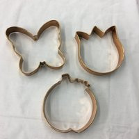 Copper Cookie Cutter. Choose Your Cutter From Tulip, Peach Or Butterfly. Great For Kitchen Decoration Making Cookies | Etsy (US)