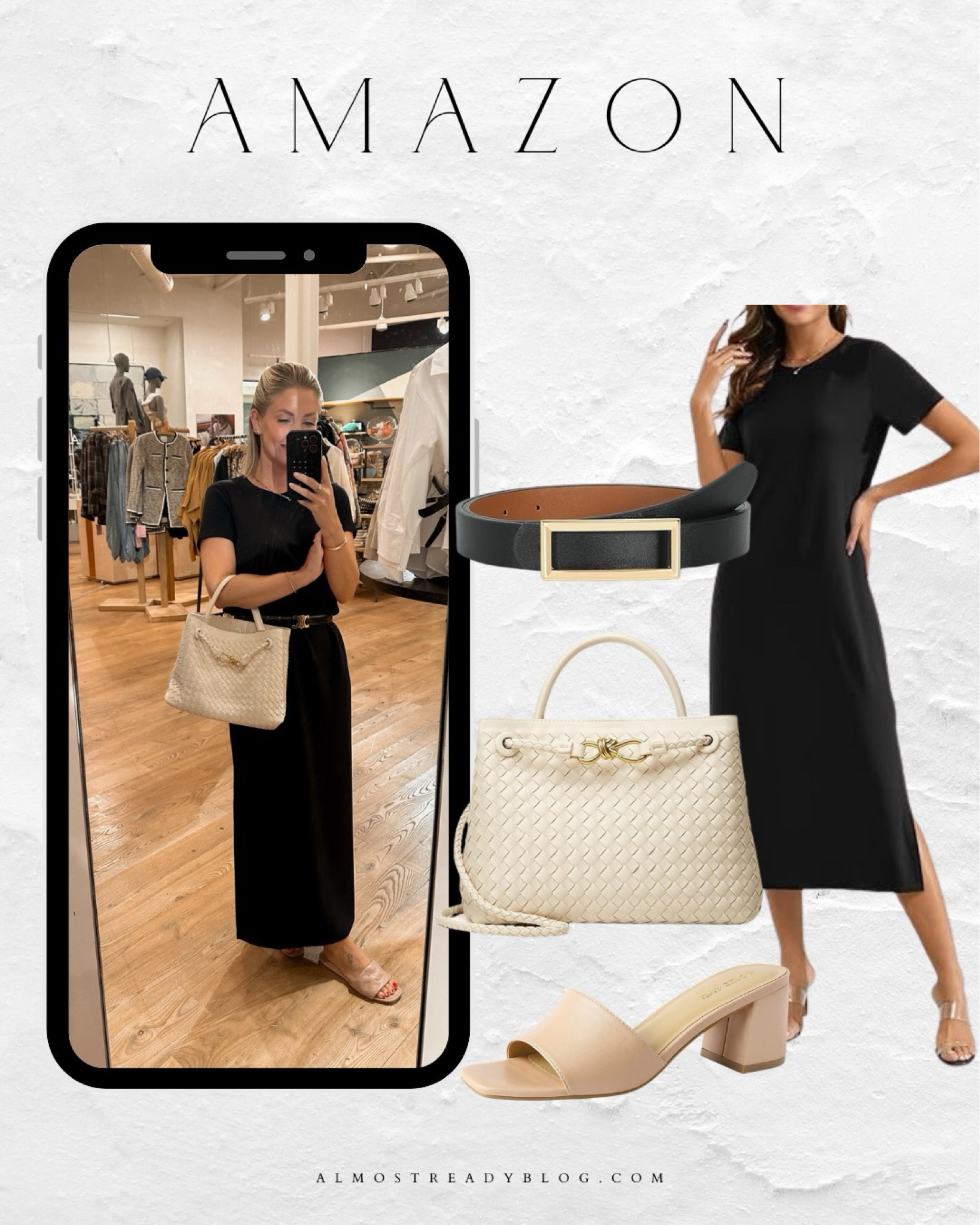 XS Spanx dress - code ALMOSTREADYXSPANX for 15% off + free shipping! or look for less from Amazon 

#LTKFindsUnder100 #LTKFindsUnder50 #LTKSaleAlert