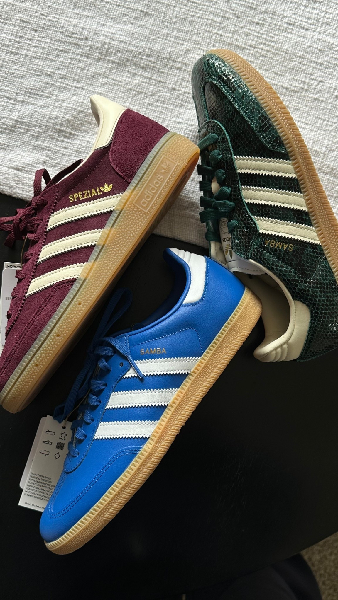 I never thought i’d be a samba girl 🖤 i’m a true 7.5 womens: blue-6, green-7.5, maroon- 7

#LTKStyleTip #LTKFindsUnder100 #LTKU