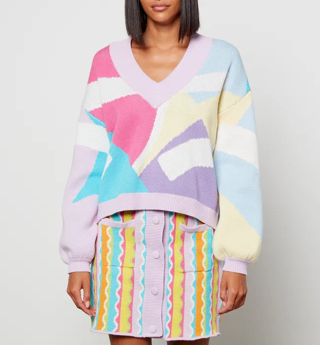 Olivia Rubin Women's Delilah Shapes Jumper - Shapestack | Coggles (Global)