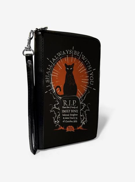 Disney Hocus Pocus Emily Binx Always Be With You Zip Around Wallet | BoxLunch