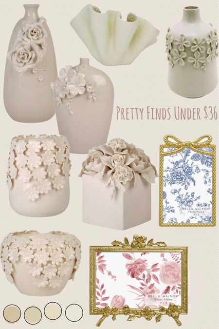 Found These Pretty Home Decor Finds! 
Frames
Vases
Basket

#LTKFindsUnder50 #LTKHome #LTKStyleTip