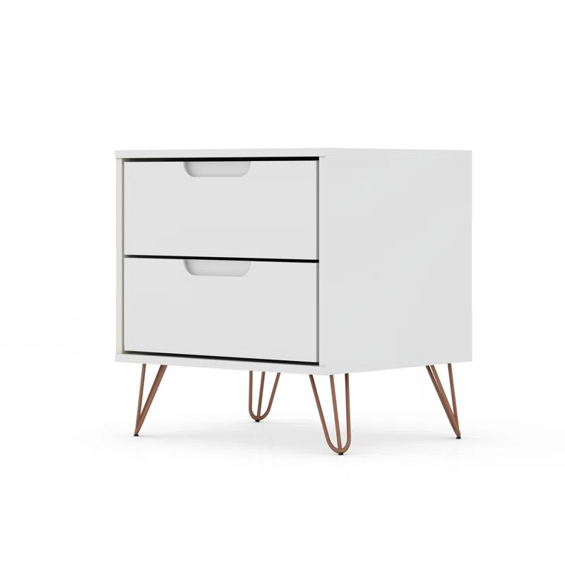 Chehalis 21.65'' Tall 2 - Drawer Nightstand | Wayfair North America
