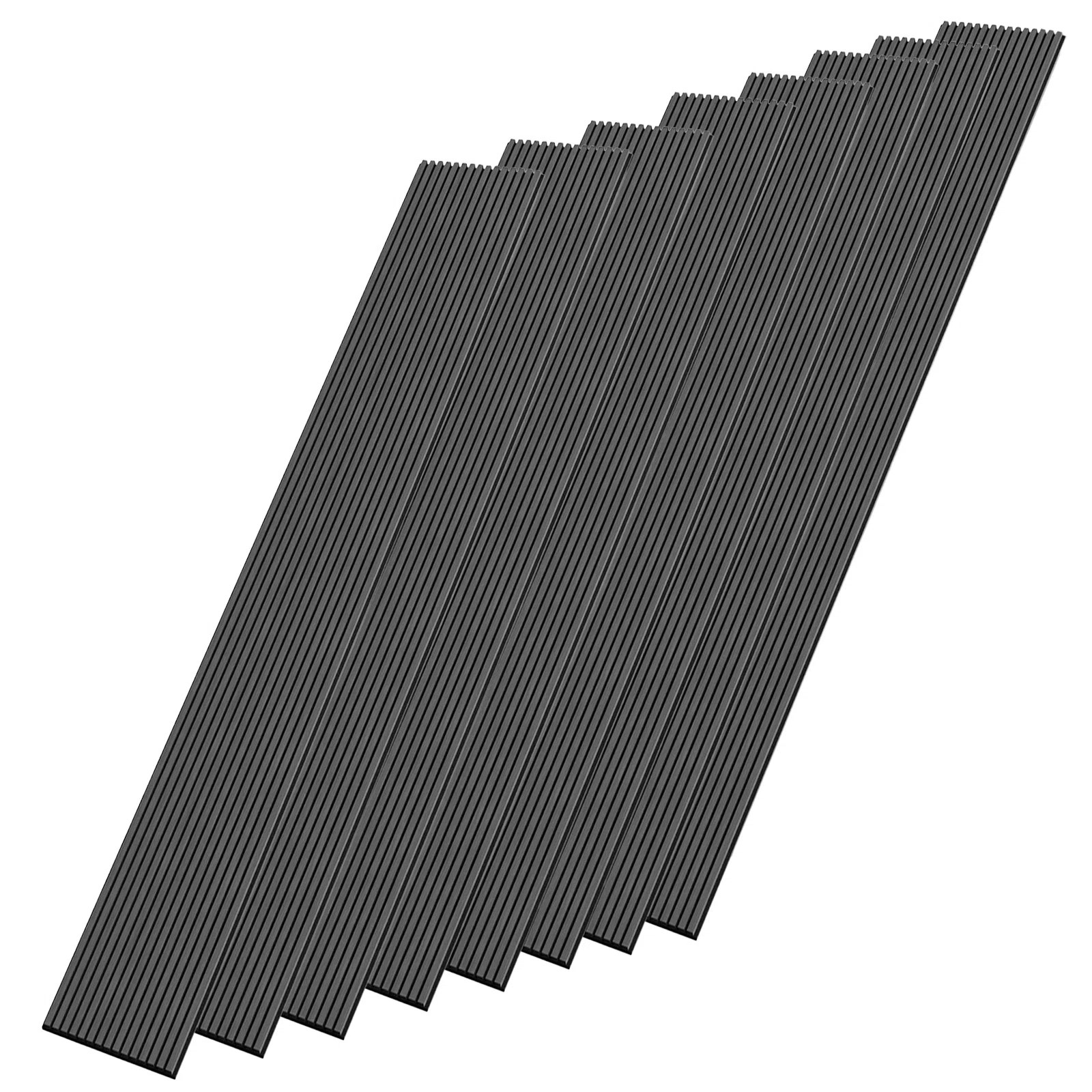 8Pcs X 106" X 12.6" 3D Acoustic/Sound Proof Wood Slat Wall Paneling (8 Pack/74.2 Sq.ft.) | Wayfair North America