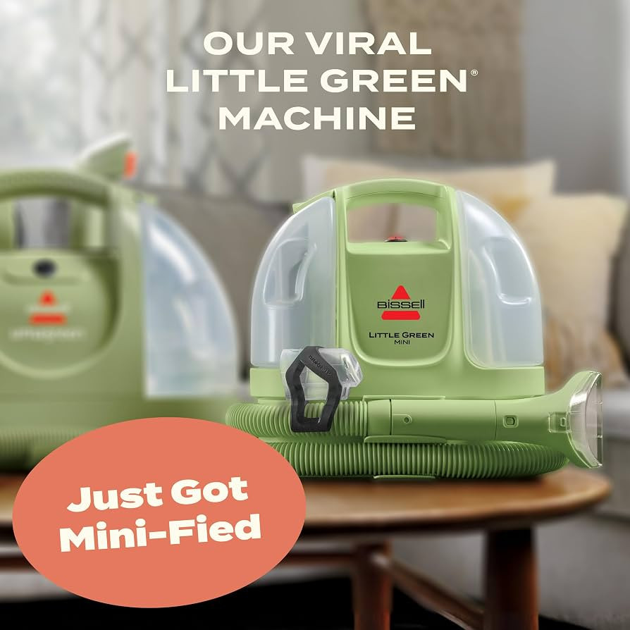 Bissell Little Green Mini Portable Carpet and Upholstery Deep Cleaner, Car/Auto Detailer, with Hy... | Amazon (US)