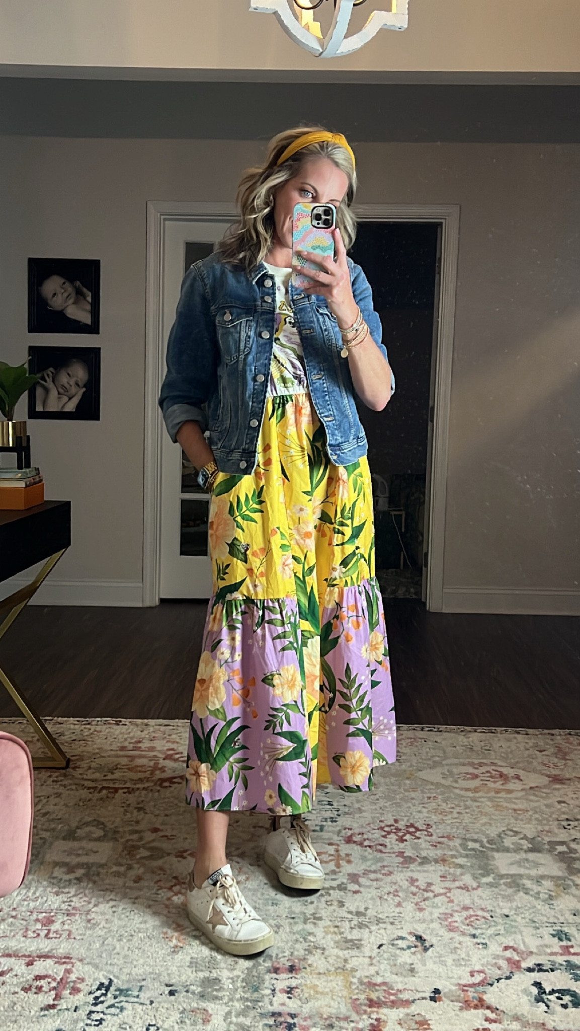 chinese dress ladies FARM Rio Women's Seashell Tapestry Tiered Midi Dress (US, Alpha, X-Large,  Regular, Regular, Pink) at Amazon Women's Clothing store