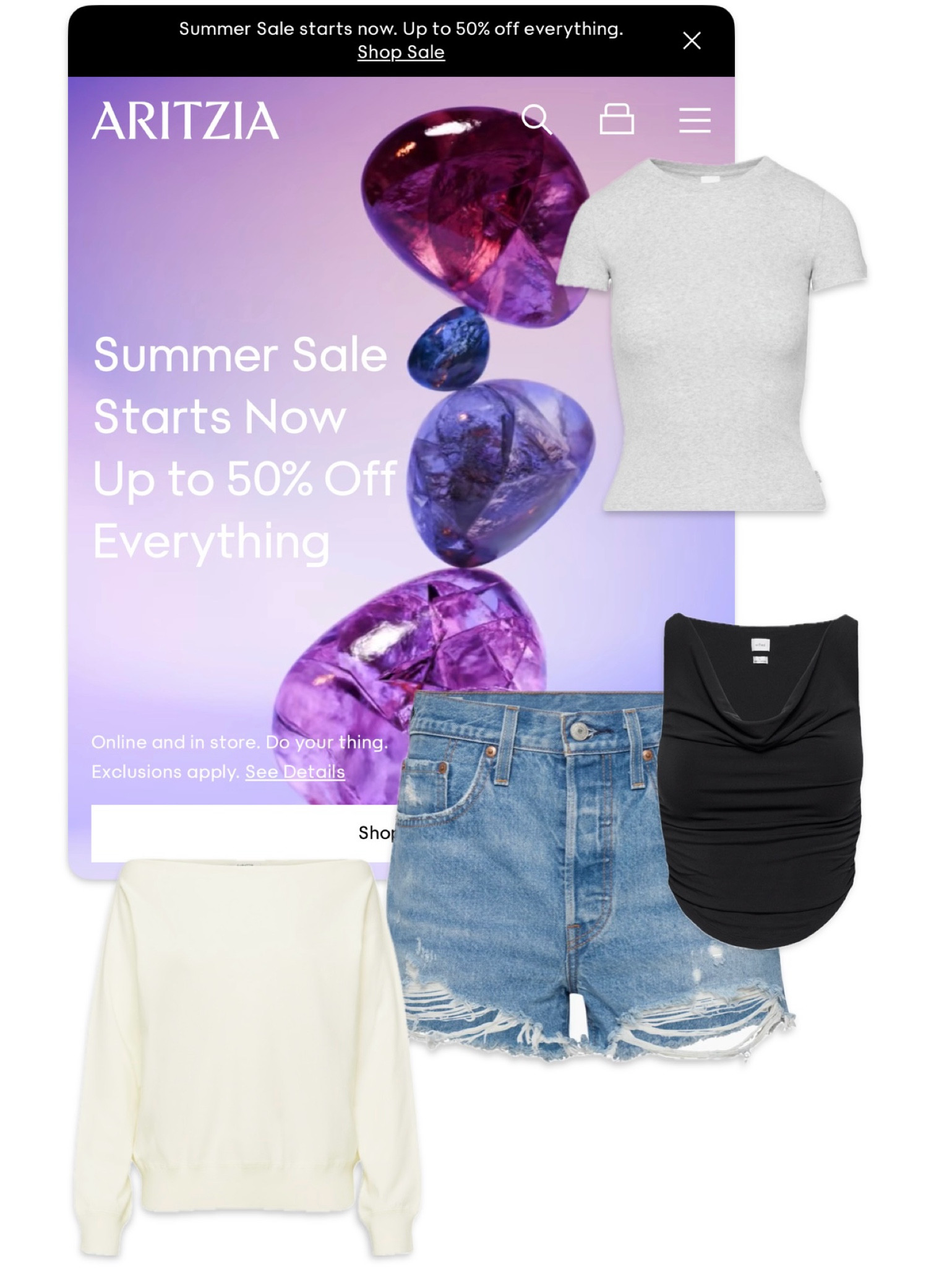 Aritzia Sale 

#LTKSummerSales #LTKSaleAlert #LTKBump