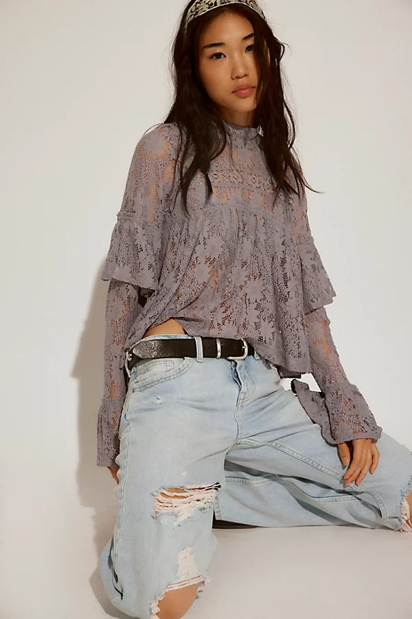 Lilabeth Lace Top | Free People (Global - UK&FR Excluded)