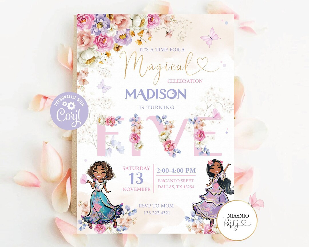 Invitation La Familia Birthday Party - Casita - Digital - Template - Editable digital download pr... | Etsy (US)