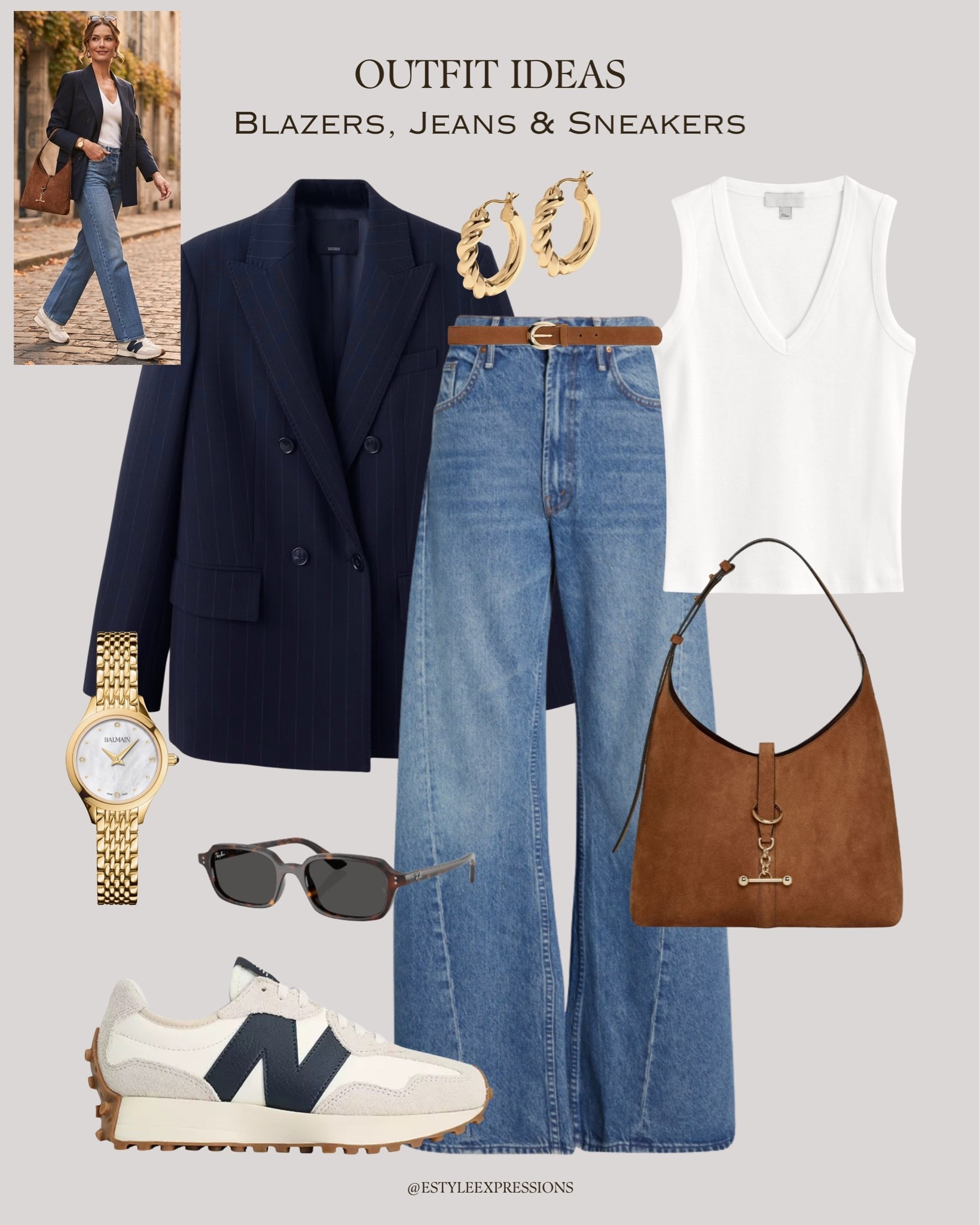 Outfits with Blazers, jeans & sneakers!👖👟🍂

#LTKworkwear #LTKjeans #LTKshoes