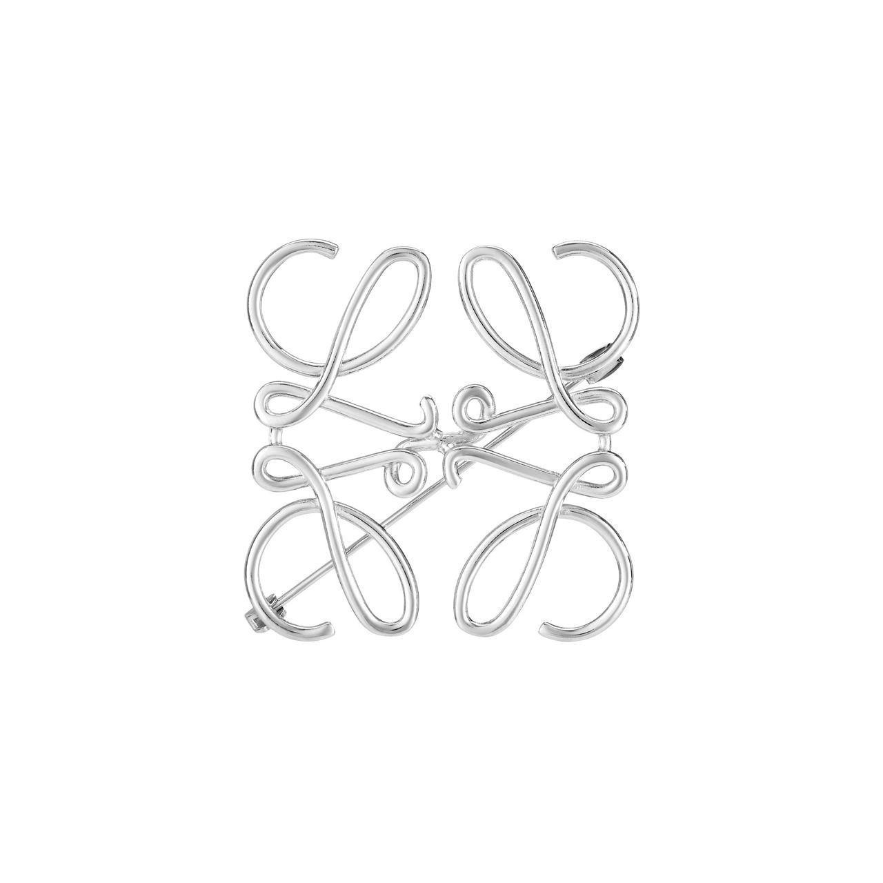 LOEWE Anagram Brooch - Palladium | Brown Thomas (IE)