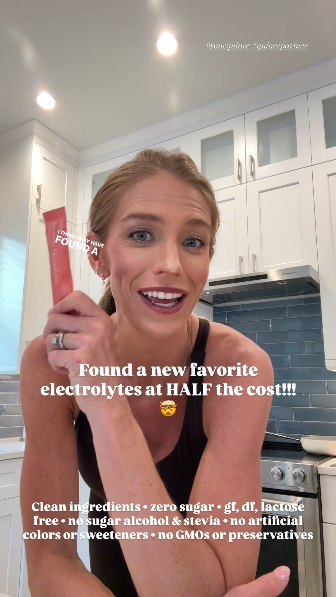 New favorite electrolytes that are half the cost of the electrolytes I have found! CLEAN ingredients and zero sugar! I use the recovery electrolytes because I am active and a runner but they have everyday electrolytes for everyday use! @onequince   #quincepartner



Electrolytes, wellness habits

#LTKActive #LTKselfcare #LTKmorningroutine